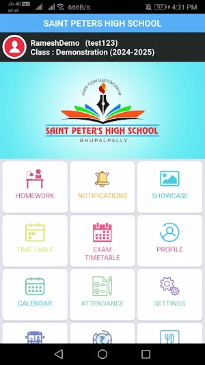 Saint Peter's High School Screenshot 1