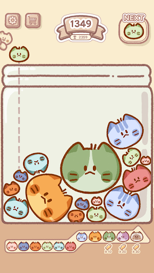 Cat Watermelon - Match Game Screenshot 3