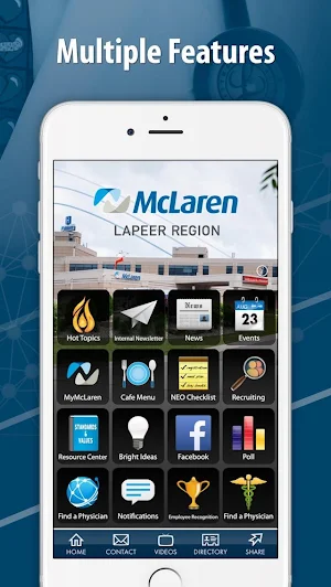 McLaren Lapeer Region Screenshot 1