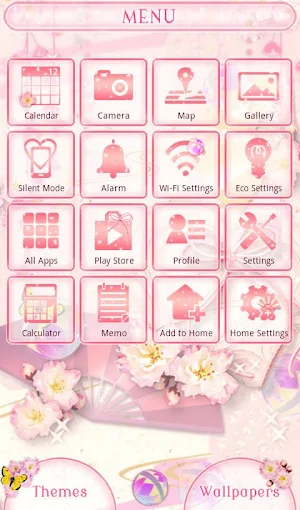 Colorful Theme Precious Pinks Screenshot 2