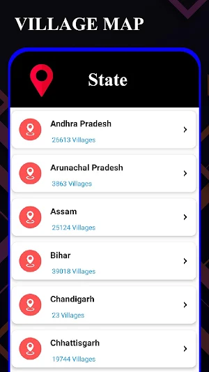 All Village Map With District : सभी गांव का नक्शा Screenshot 1