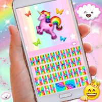 Holographic Keyboard Theme