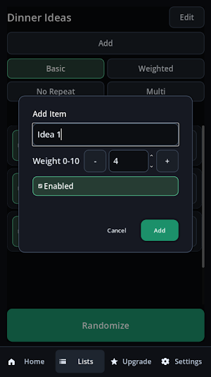 RandomList: Picker Screenshot 3