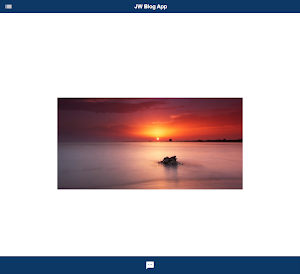 JW Blog App Screenshot 0