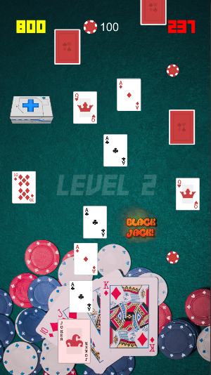 Blackjack Shooter Screenshot 0