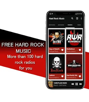 Free Hard Rock Music - Hard Rock Music app Screenshot 2