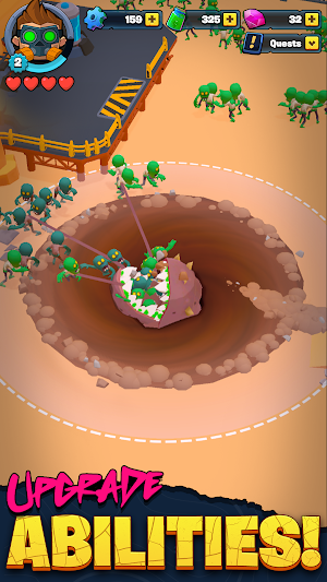 Apocalypse Worm: Zombie Strike Screenshot 2