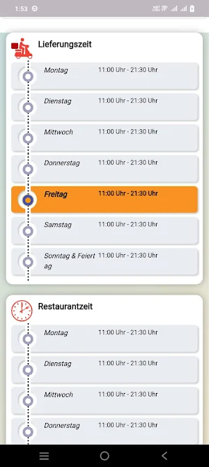 Restaurant Tajmahal Merseburg Screenshot 2