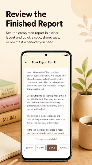 Book Report - Reading Screenshot 3