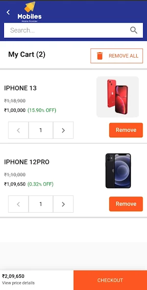 Mobile Paradise - Shop Phones Screenshot 1