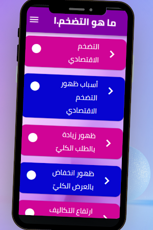 ما هو التضخم الاقتصادي Screenshot 1