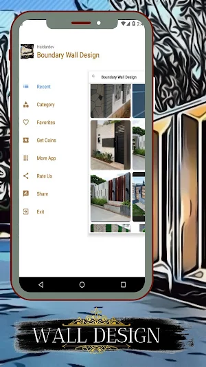 Boundary Wall Design Screenshot 0