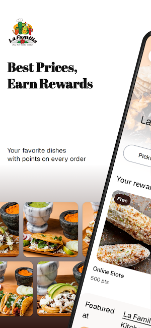 La Familia, Mobile Kitchen Screenshot 0