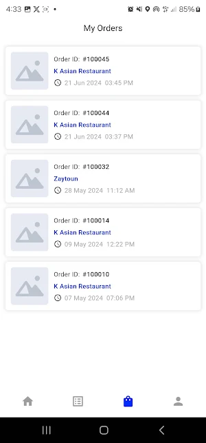 Wosel Delivery Screenshot 2