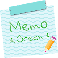 Sticky Memo Notepad *Ocean*