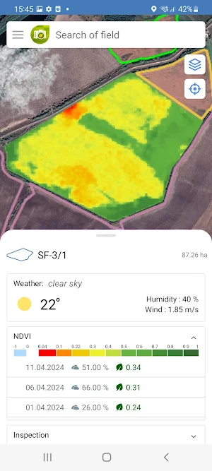 Farmer - Agro scouting Screenshot 1