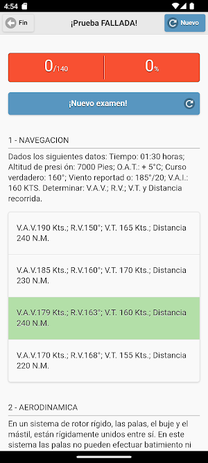 Quiz PPL(H) Español Screenshot 3