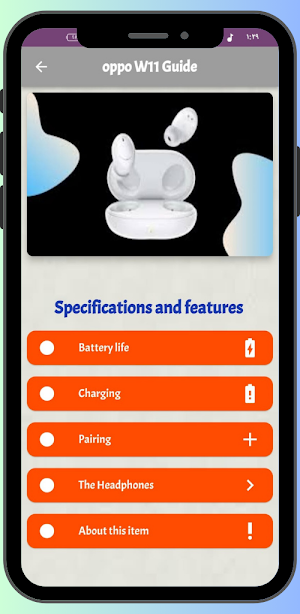 OPPO W11 Guide Screenshot 1