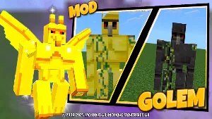 Golems Mod: More Buffed Mobs Screenshot 1