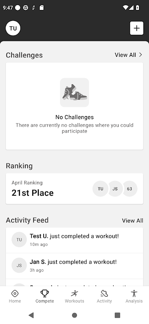 Orión Fitness Screenshot 2