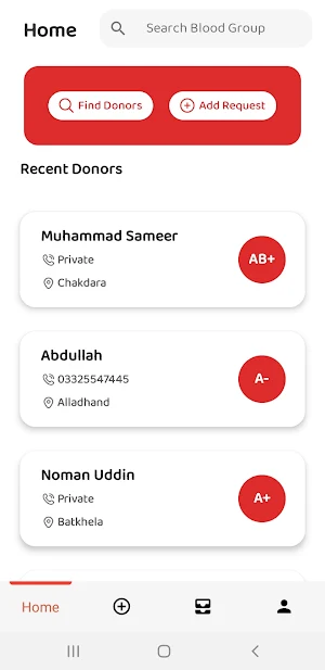 Donate Blood Screenshot 2