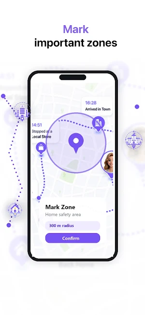 Family Tracker: Location Map Screenshot 2