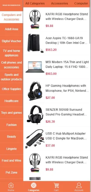 Mego Mall Screenshot 1