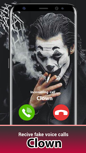 Scary pennywise video call Screenshot 0
