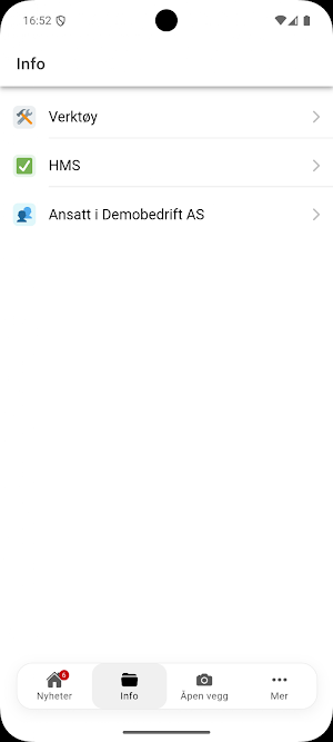 Infohub 2.0 Screenshot 1