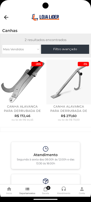 Loja Líder Screenshot 2