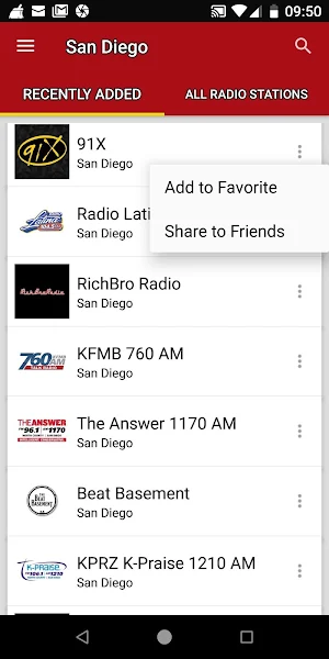 San Diego Radio Stations - California, USA Screenshot 1
