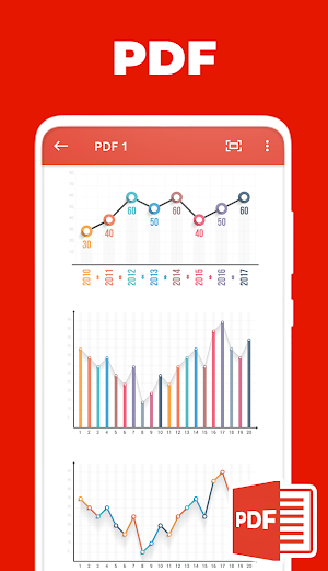 Document reader: PDF, DOC, XLS Screenshot 1