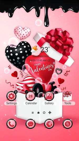 Valentine's Day Gift-Wallpaper Screenshot 0
