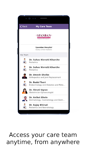 Spandan Hospital Screenshot 1