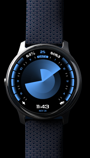 Oled - Simplex | watch face Screenshot 3