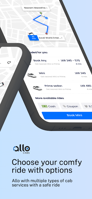 Allo Cabs Screenshot 1