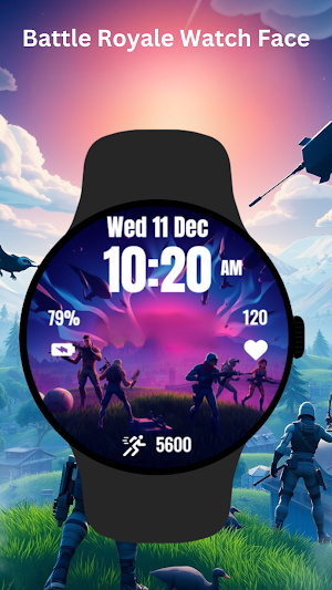 Battle Royale Watch Face Screenshot 2