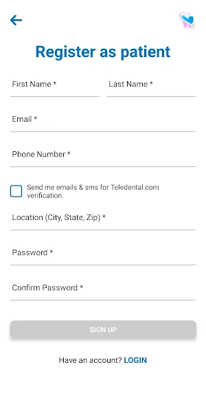 Teledental Screenshot 2
