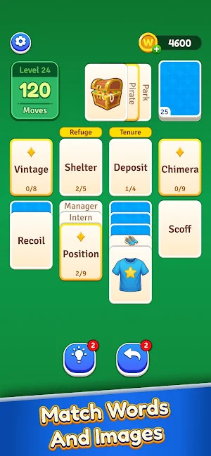 Solitaire Word Association Screenshot 2