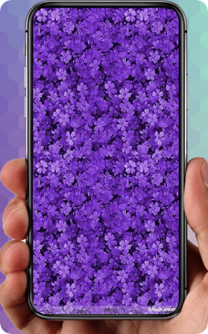 Preppy Purple Wallpaper Screenshot 3