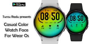 Casual Color Watch Face Screenshot 0
