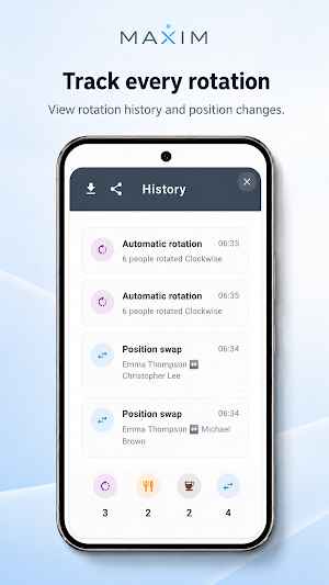 MAXIM: Team Shift Management Screenshot 2