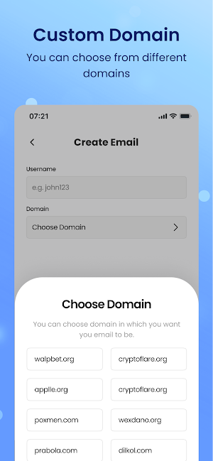 Temporary Email Service Screenshot 3