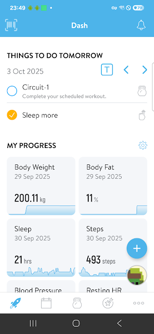 Emma Dyce Fitness Screenshot 1