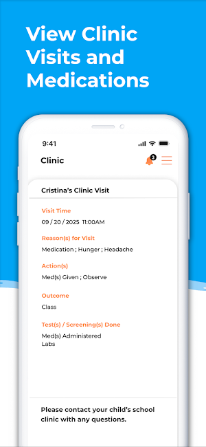 MyCabinet School Health Screenshot 3