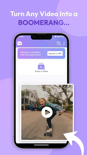 Ezy Boomerang Maker-Loop Video Screenshot 0