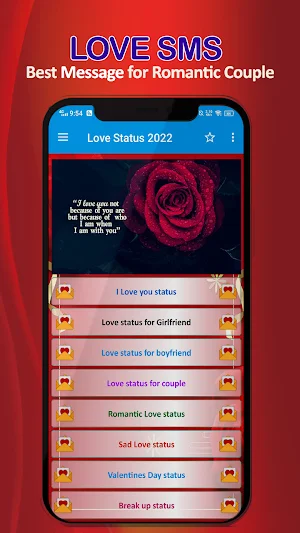 Sweet Love Messages Screenshot 0