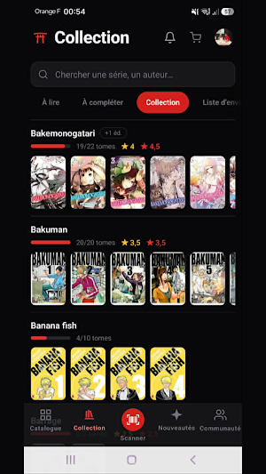 Homibi - Collection de mangas Screenshot 0