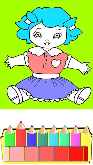 Coloring Games For Girls Screenshot 0