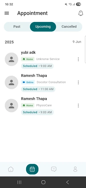 Sahara Health Screenshot 1